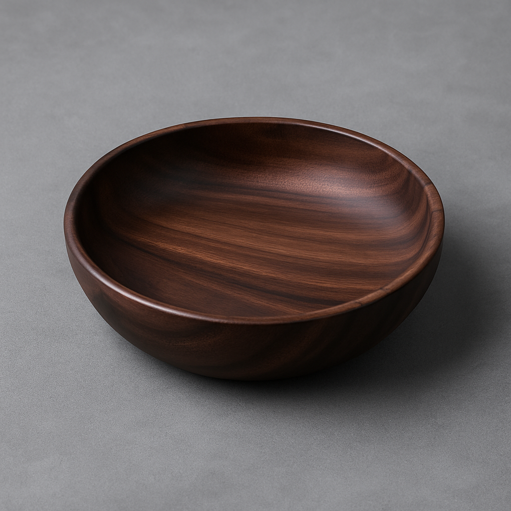 Mori Atelier Natural Wooden Serving Bowl