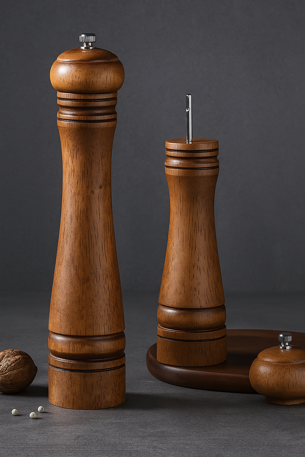 Mori Atelier Wooden Spice Grinder – 5" / 8" / 10"
