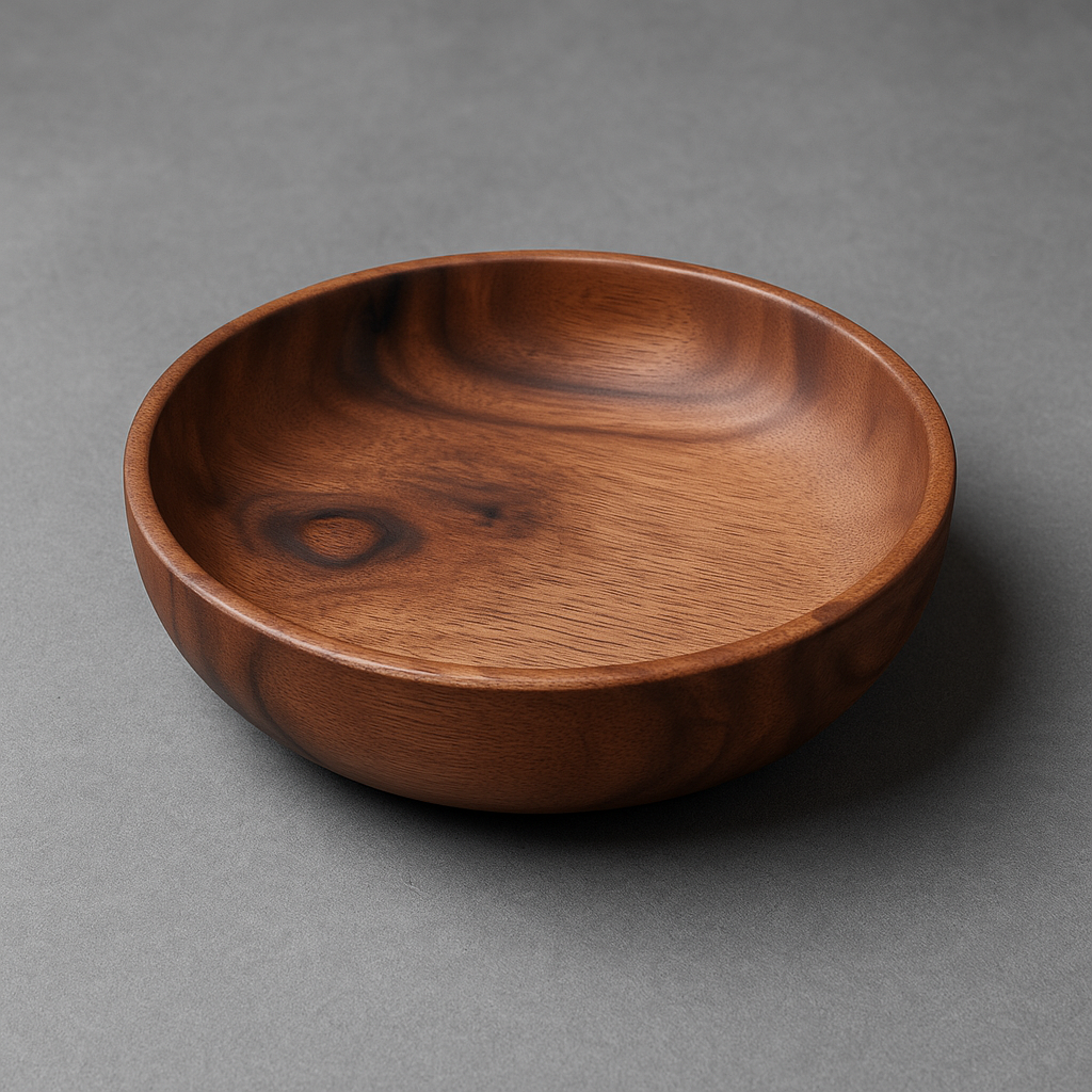 Mori Atelier Natural Wooden Serving Bowl