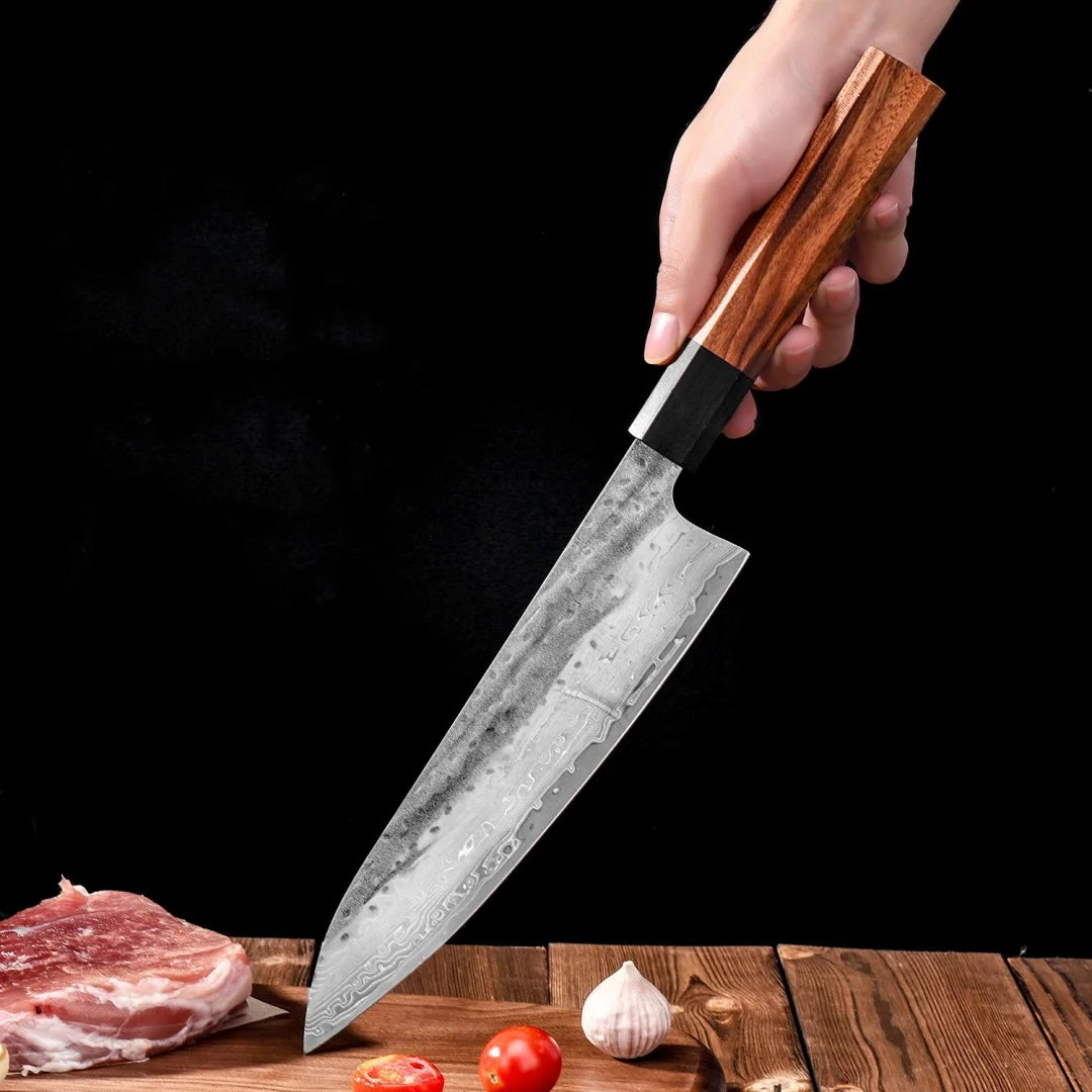 Mori Atelier Damascus Chef’s Knife – 67 Layers